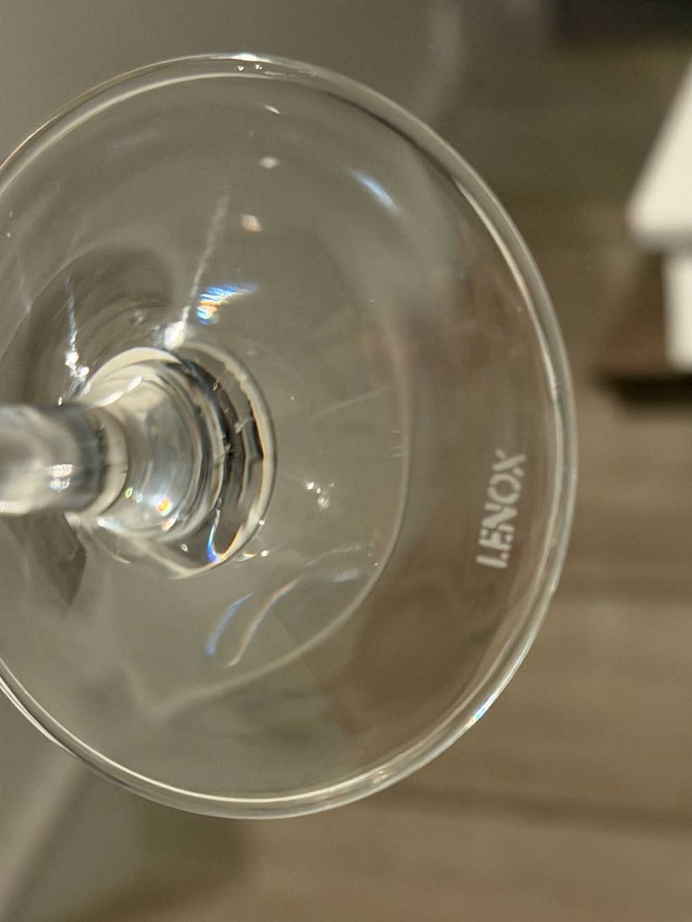 Lenox Silver Peony Toasting Flutes - Picture 3 of 8
